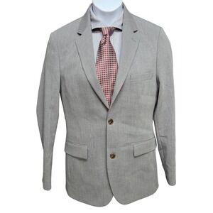 7 Diamonds Blazer Mens Md‎ 38-40R Gray Camden Sport Coat Comfort Stretch Preppy